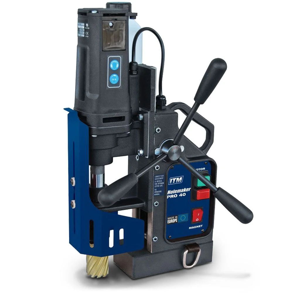 HMPRO40 Magnetic Base Drilling Machine 40mm Capacity Holemaker - Image 2