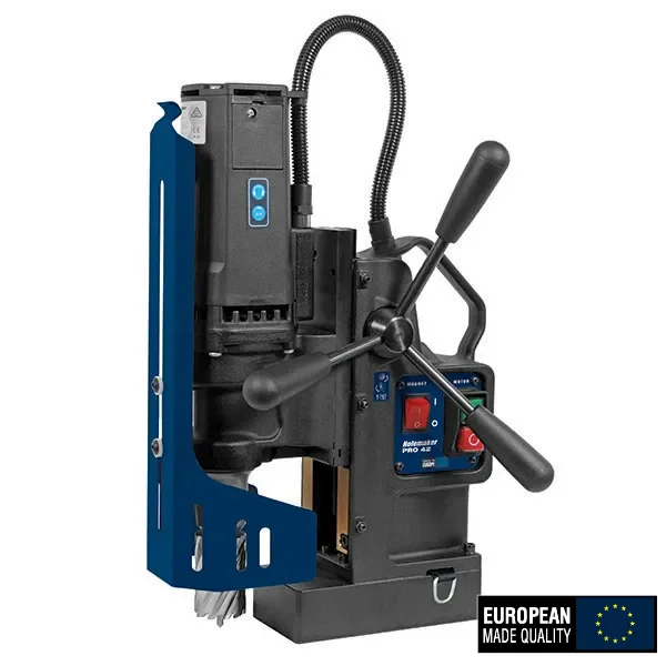 HMPRO42K1 Magnetic Base Drilling Machine 42mm Capacity with Bonus Cutters Holemaker - Image 2