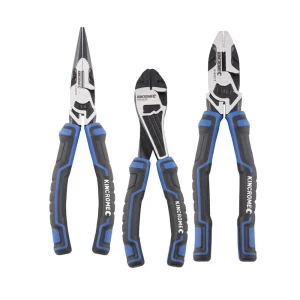 Kincrome Plier Set 3pc — Chrome Vanadium Steel K4220