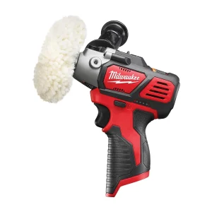 Milwaukee M12 Brushless Polisher/Sander — Dual Mode, 76mm Polish / 50mm Sand, Variable Speed M12BPS-0
