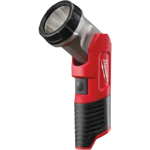 Milwaukee M12 LED Torch — 120 Lumens, 90° Rotating Head, Magnetic Back M12TLED-0
