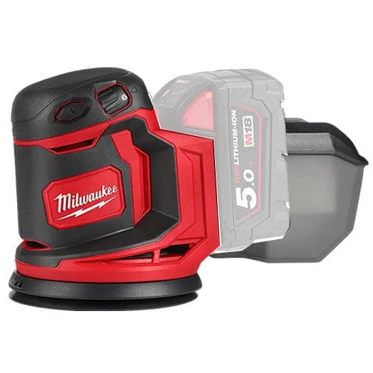 M18BOS125-0 125mm Random Orbital Sander 18V Milwaukee - Image 2