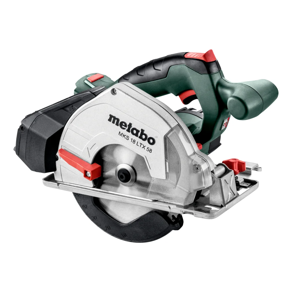 MKS18LTX58 Cordless Metal Cutting Circular Saw 165mm 18V Metabo