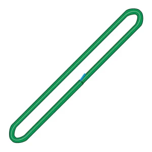 MRS2000X2 Mega Round Sling 2000kg 2m Green Beaver