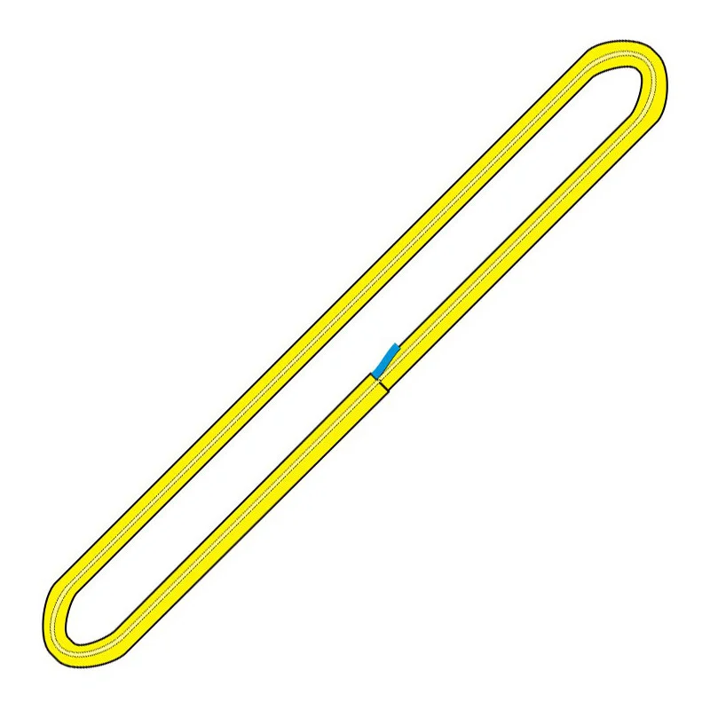 MRS3000X1 Mega Round Sling 3000kg 1m Yellow Beaver