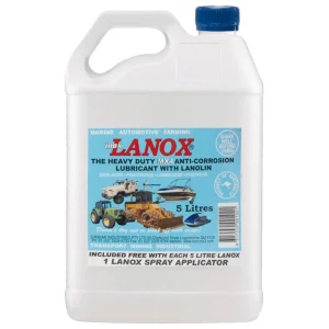 Lanox MX4 Lanolin Lubricant — 5 Litre MX4-5