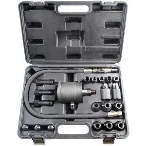 PT12334 21-Piece Pneumatic Diesel Injector Puller & Removal Kit PK Tool