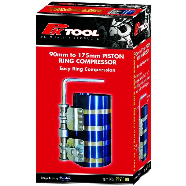 PT51100 Piston Ring Compressor 90–175mm Self-Locking PK Tool