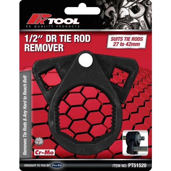 PT51520 Inner Tie Rod Removal Tool 27–42mm 1/2" Drive Cr-Mo PK Tool