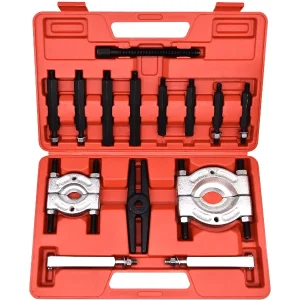 PK Tool PT51545 14-Piece Bearing Separator & Extractor Kit — Drop Forged