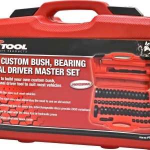 PT51603 49-Piece Bush Bearing & Seal Driver Master Kit 18–65mm PK Tool