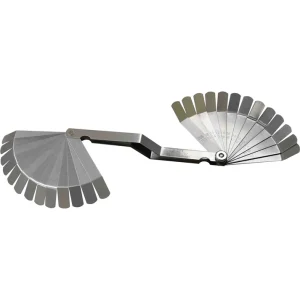 PT52501 Feeler Gauge 26-Blade Bent Tip Metric & Imperial PK Tool