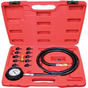 PT60400 14-Piece Quick-Connect Oil Pressure Tester Kit PK Tool
