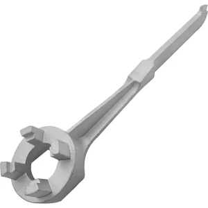 PK Tool Drum Lid Bung Spanner — 50mm & 19mm, Non-Sparking Aluminium PT81150