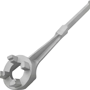 PT81150 Drum Lid Bung Spanner 50mm & 19mm Non-Sparking Aluminium PK Tool