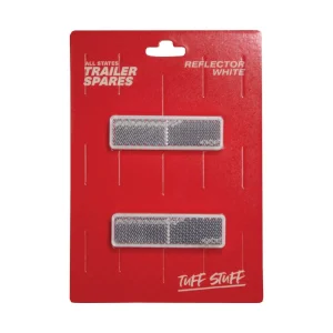 R4105A White Self-Adhesive Trailer Reflectors 2 Pack Allstate