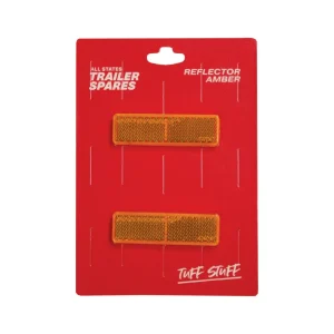 R4105 Amber Self-Adhesive Trailer Reflectors 2 Pack Allstate