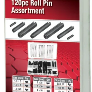 RG2807 Roll Pin Assortment 120pc 1.5-10mm PK Tool