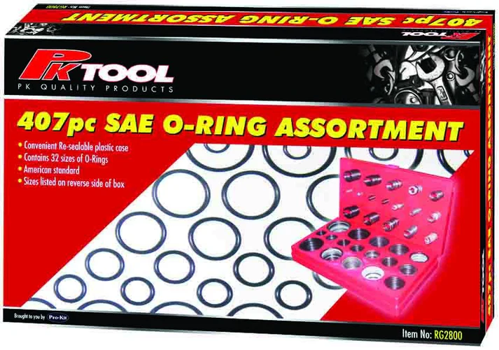 RG2810 O-Ring Assortment 50pc Metric PK Tool