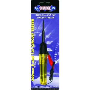 PK Tool Circuit Tester — 6–12V, Indicator Lamp, 60cm Lead RG5001
