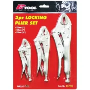RG7292 Locking Plier Set 3pc PK Tool