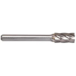 SA-1AL Cylindrical Aluminium Cut Carbide Burr 1/4" Alpha