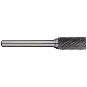 Alpha SB-5DC Cylinder End Cut Carbide Burr — 1/2" Double Cut