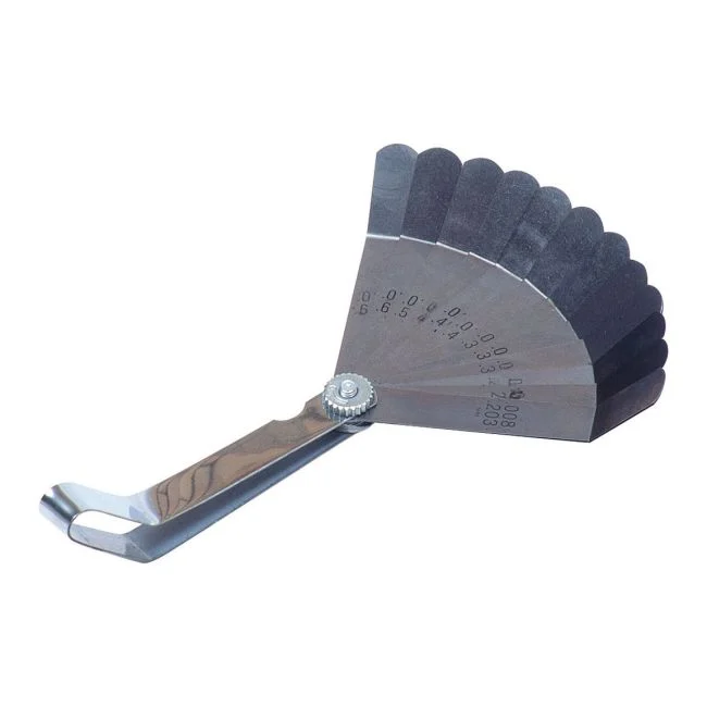 SCMT70107 Offset Feeler Gauge Valve Tappet 12 Blade Sidchrome
