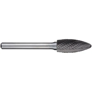 Alpha SH-5DC Flame Carbide Burr — 1/2" Double Cut