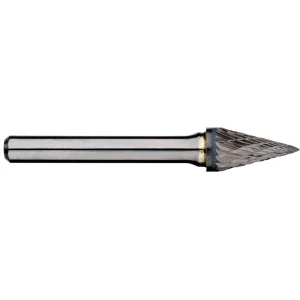 SM-3DC Cone Pointed Carbide Burr 1/4" Alpha