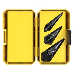 Alpha Thundermax Step Drill Set — 3 Piece SM3SDTP-B