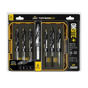 Alpha Drill Set 6pc 15-20mm SM6STRTP-B