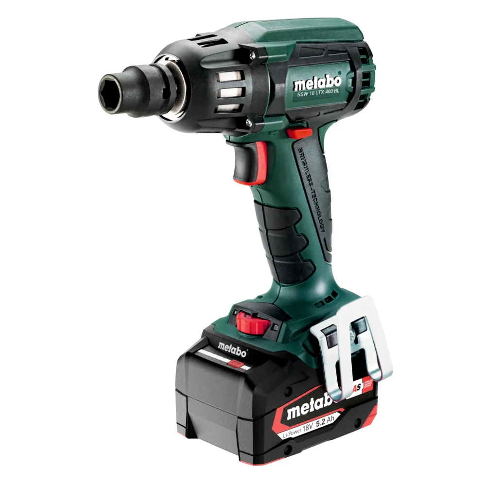 SSW18LTX400BL Brushless 1/2" Impact Wrench 18V Metabo