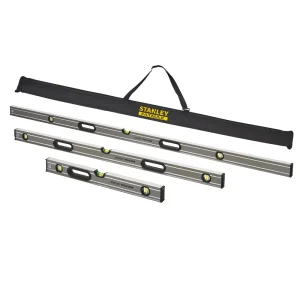 Stanley FatMax Xtreme 3 Piece Box Beam Level Set with Bag XTHT0-43119