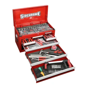 Sidchrome 162 Piece Metric & A/F Tool Kit 6 Drawer Top Chest SCMT11700
