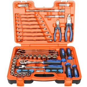 Sp Tools 60 Piece Metric & SAE Tool Kit SP51205