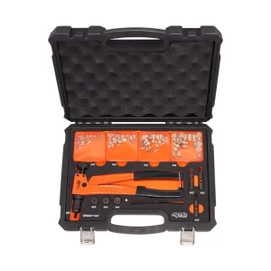 SP Tools Nut Riveter Set Lever Type 90 Piece M3-M6 SP69011