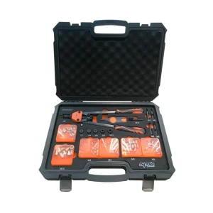 SP Tools Nut Riveter Set Lever Type 74 Piece M3-M10 SP69016
