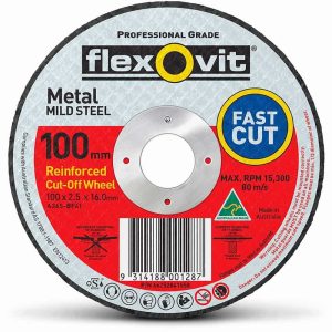Flexovit 100mm Cut-Off Wheel 66252841585 Geelong