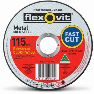 Flexovit 115mm Cut-Off Wheel 66252841560 Geelong