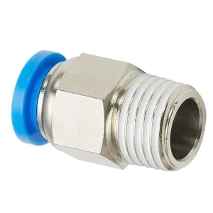 Industrial Fittings Sales Push-In Male Elbow 8mm to 1/4" BSP 20-M005-0804