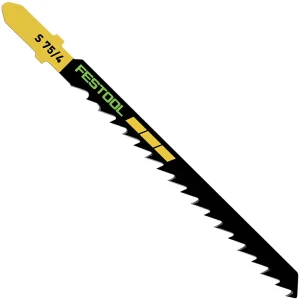 Festool Wood Jigsaw Blade 75mm S 75/4 25pk 204306