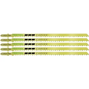 Festool Wood Jigsaw Blade 145mm S 145/4 FSG 5pk 204335
