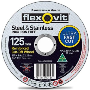 Flexovit 125mm Cut-Off Wheel 66252919991 Geelong