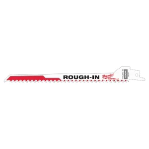 Milwaukee SAWZALL Rough-In Reciprocating Saw Blade 5 Pack 48001610
