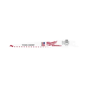 Milwaukee SAWZALL The AX Reciprocating Saw Blade 150mm 6" 5 TPI 5 Pack 48005035