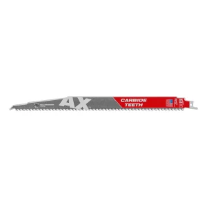 Milwaukee SAWZALL The AX with Carbide Teeth Reciprocating Saw Blade 300mm 12" 1 Pack 48005227