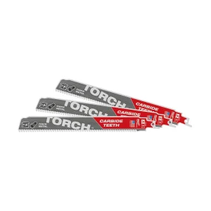 Milwaukee SAWZALL The TORCH with Carbide Teeth Reciprocating Saw Blade 7 TPI 48005302