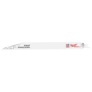 Milwaukee SAWZALL Reciprocating Saw Blade 300mm 12" 8 TPI 5 Pack 48005711
