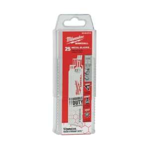 Milwaukee SAWZALL Reciprocating Saw Blade 230mm 9" 10 TPI 25 Pack 48008713